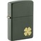 Zippo 2024 Zippo Four Leaf Clover, Green Matte ZIP-49796 - alternate 2